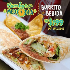 Gastronomia Mexicana - combo medio dia